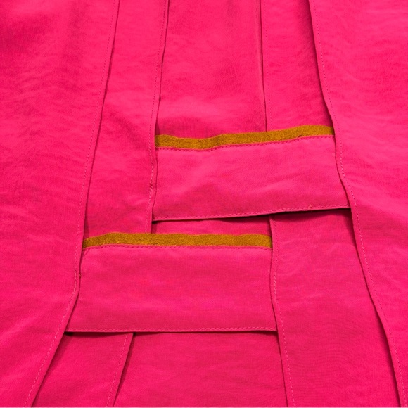 Sachin + Babi Bright Pink & Mustard Yellow Mini Dress Size 4 - Picture 6 of 8